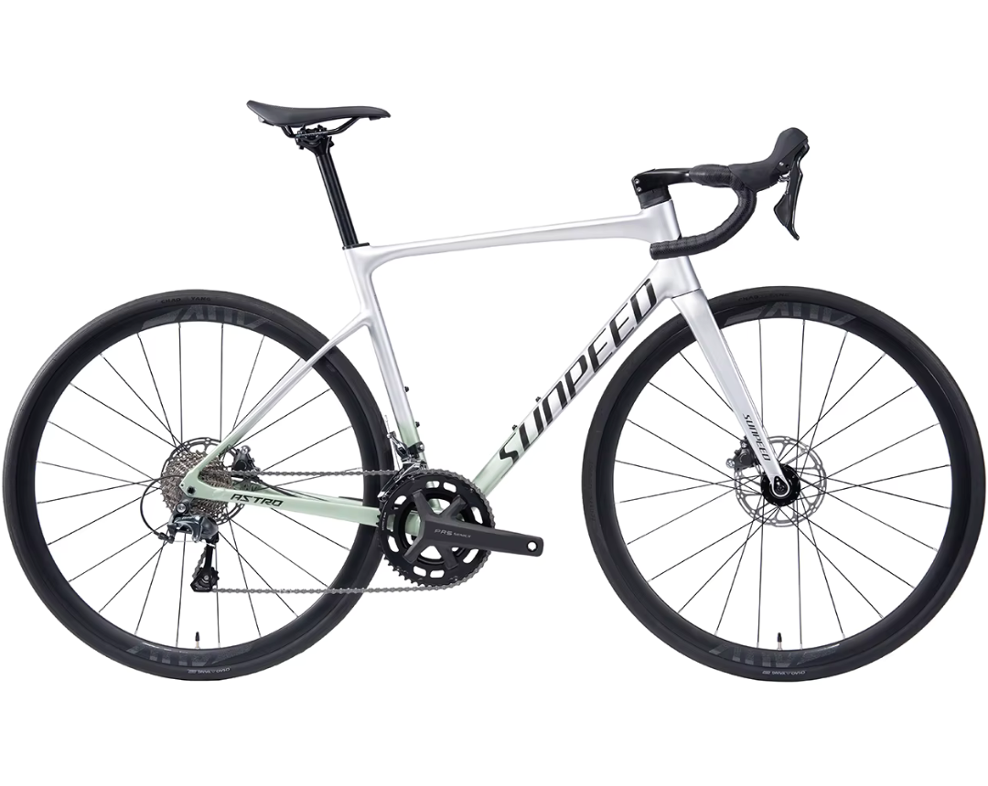 จักรยานเสือหมอบ SUNPEED ASTRO 2025 – เฟรมอลูมิเนียม, ตะเกียบคาร์บอน, Shimano 22 สปีด, น้ำหนักเบาและทนทาน