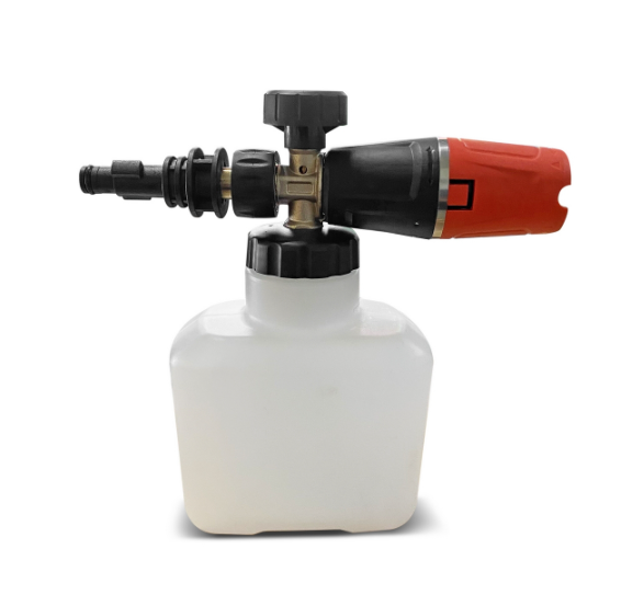 กระบอกฉีดโฟม เครื่องฉีดน้ำแรงดันสูง POLO โปโล WARRIOR-101N, WARRIOR-130, WARRIOR-140, WARRIOR-140N, SHOOTER120, STRIKER11 Pn.P172-ACC-001 (แท้) ##