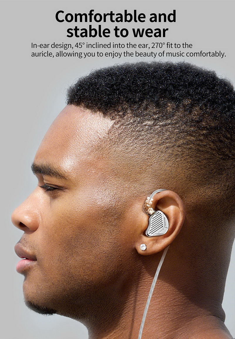 KZ PR1 หูฟังไดรเวอร์ PLANAR หูฟัง IEMs ประกันศูนย์ไทย