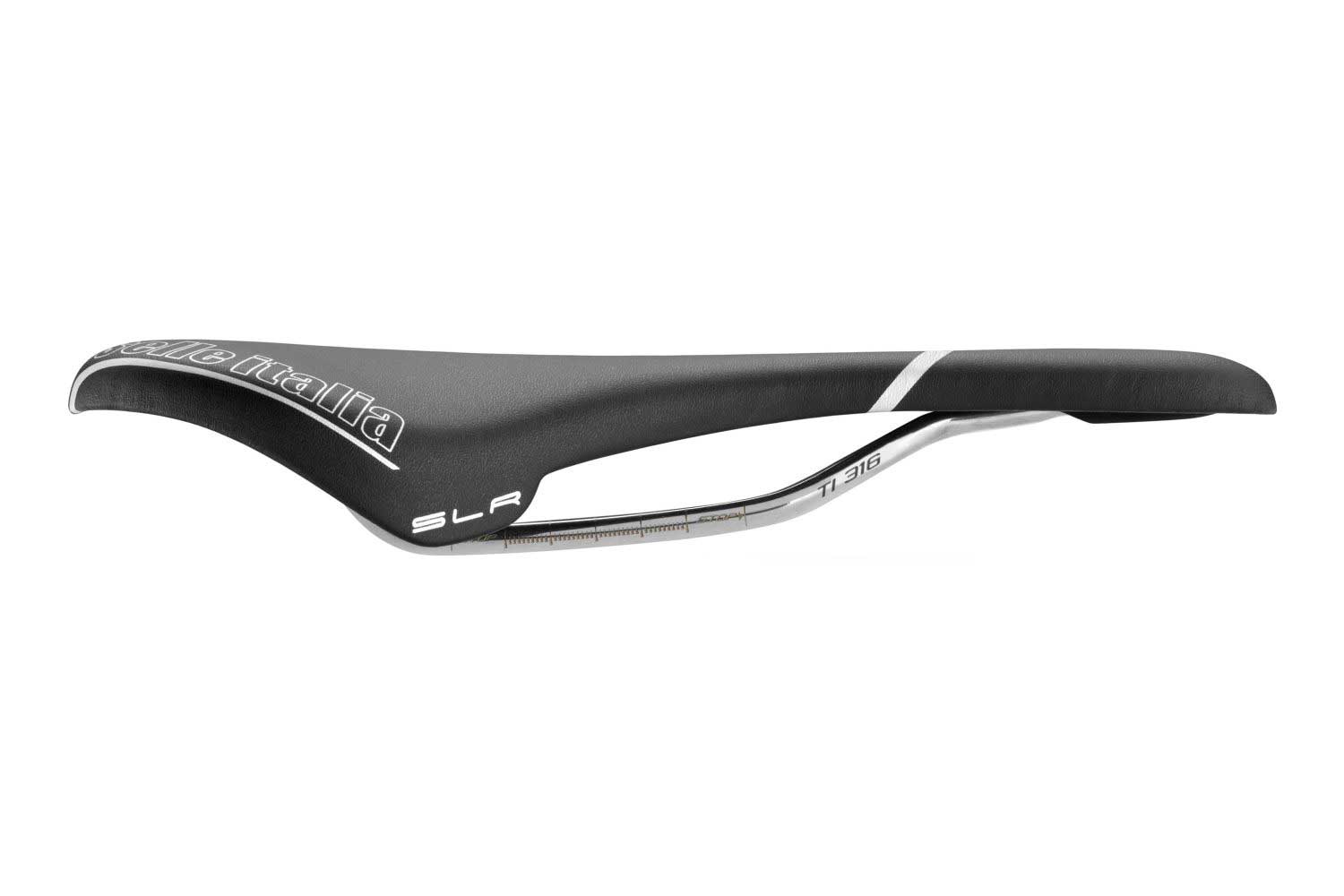 SELLE ITALIA อานนั่ง, SLR KIT CARBONIO FLOW, สีดำ (Road/MTB), S2