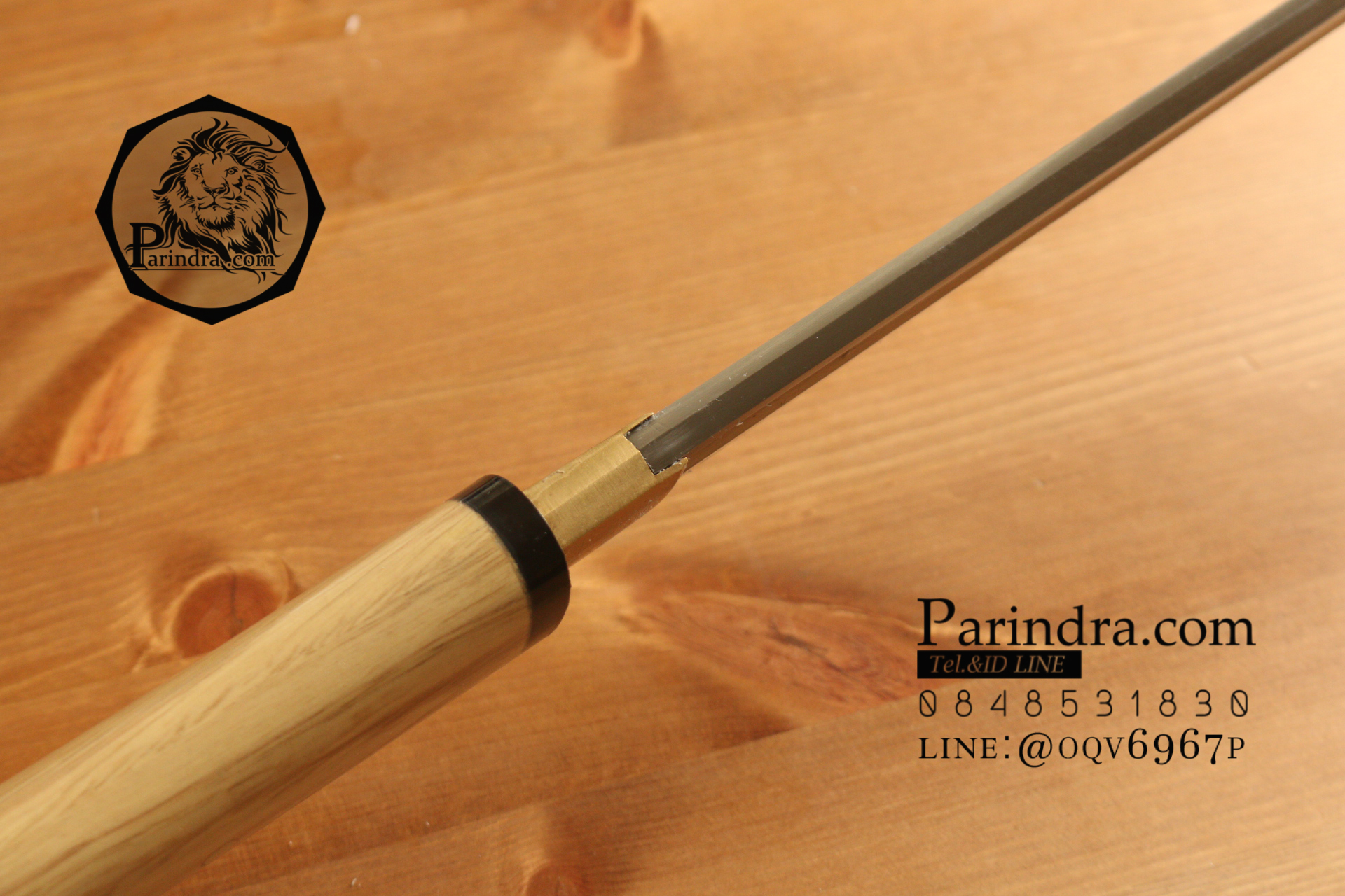 ขายดาบซามูไร คาตะนะ Katana ไว้ฝึกฟันดาบ แข็งแรงทนทาน ปลอกลายเนื้อไม้ขัดมัน