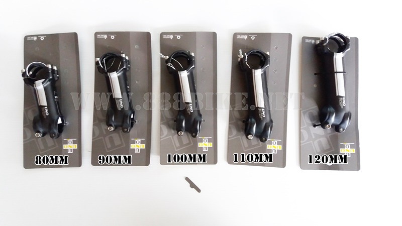 คอแฮนด์ UNO 3D FORGED STEM , -17 องศา ขนาด 80 90 100mm., ASA-105