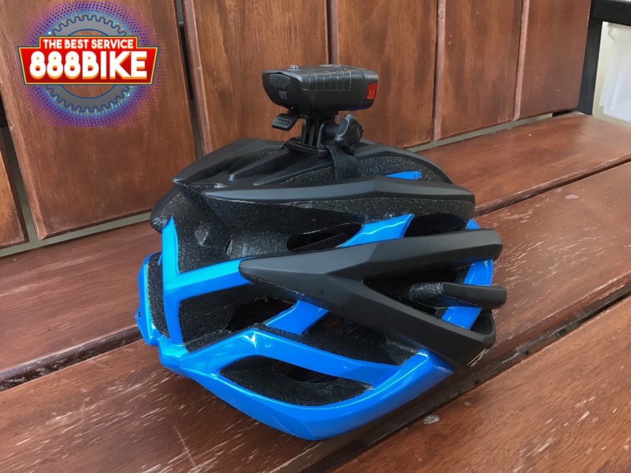 ไฟหน้าสำหรับติดหมวก 2in1 ชาร์จ USB HJ-050