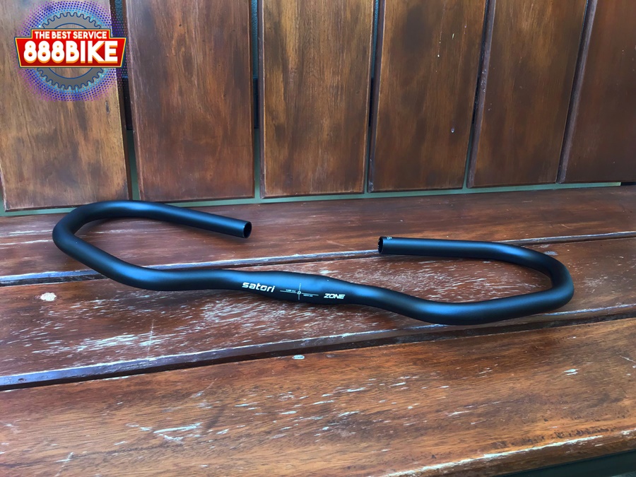 แฮนด์ผีเสื้อ SATORI Butterfly Handlebar Zone, Oversize สีดำ กว้าง 600มม.