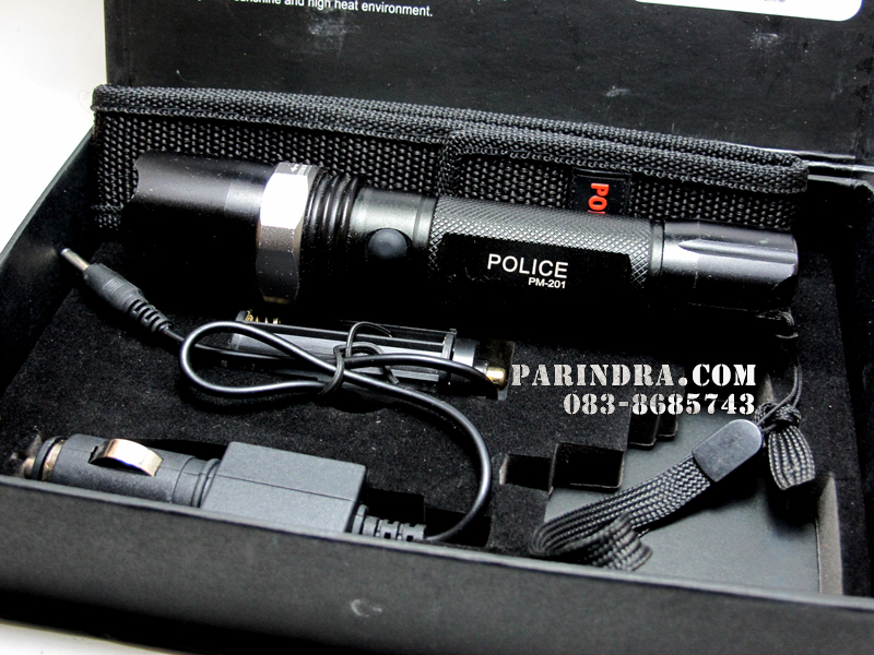ไฟฉาย Police สว่างมากๆ ปรับซูมได้ มีหลายฟังก์ชั่น ใช้กับแบต 18650