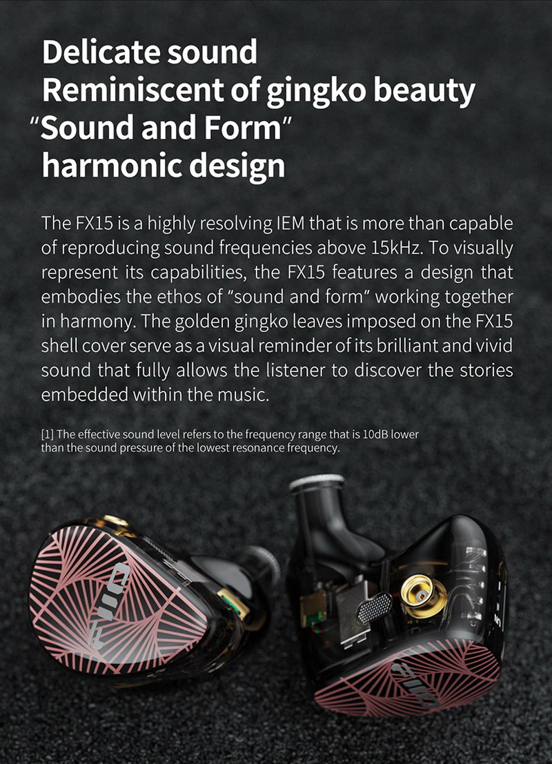 FiiO FX15 หูฟัง Tribrid 6 ไดรเวอร์ 1BA+1DD+4EST รองรับ Hi-Res ประกันศูนย์ไทย