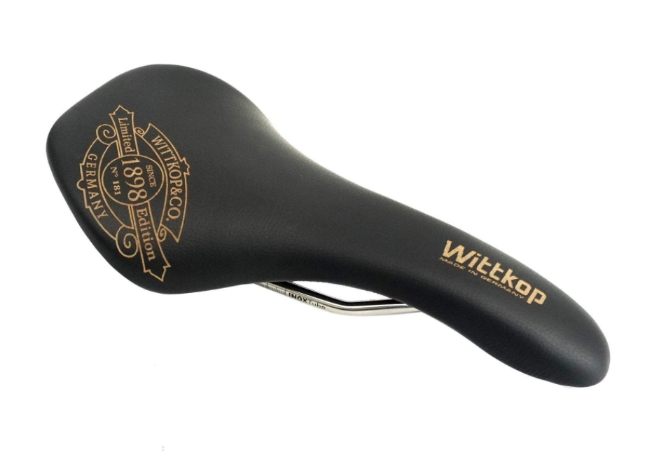 Vincita เบาะหนังทรงสปอร์ต WITTKOP VELODROME วินสิตา S094 - SPORT LEATHER SADDLE WITTKOP VELODROME