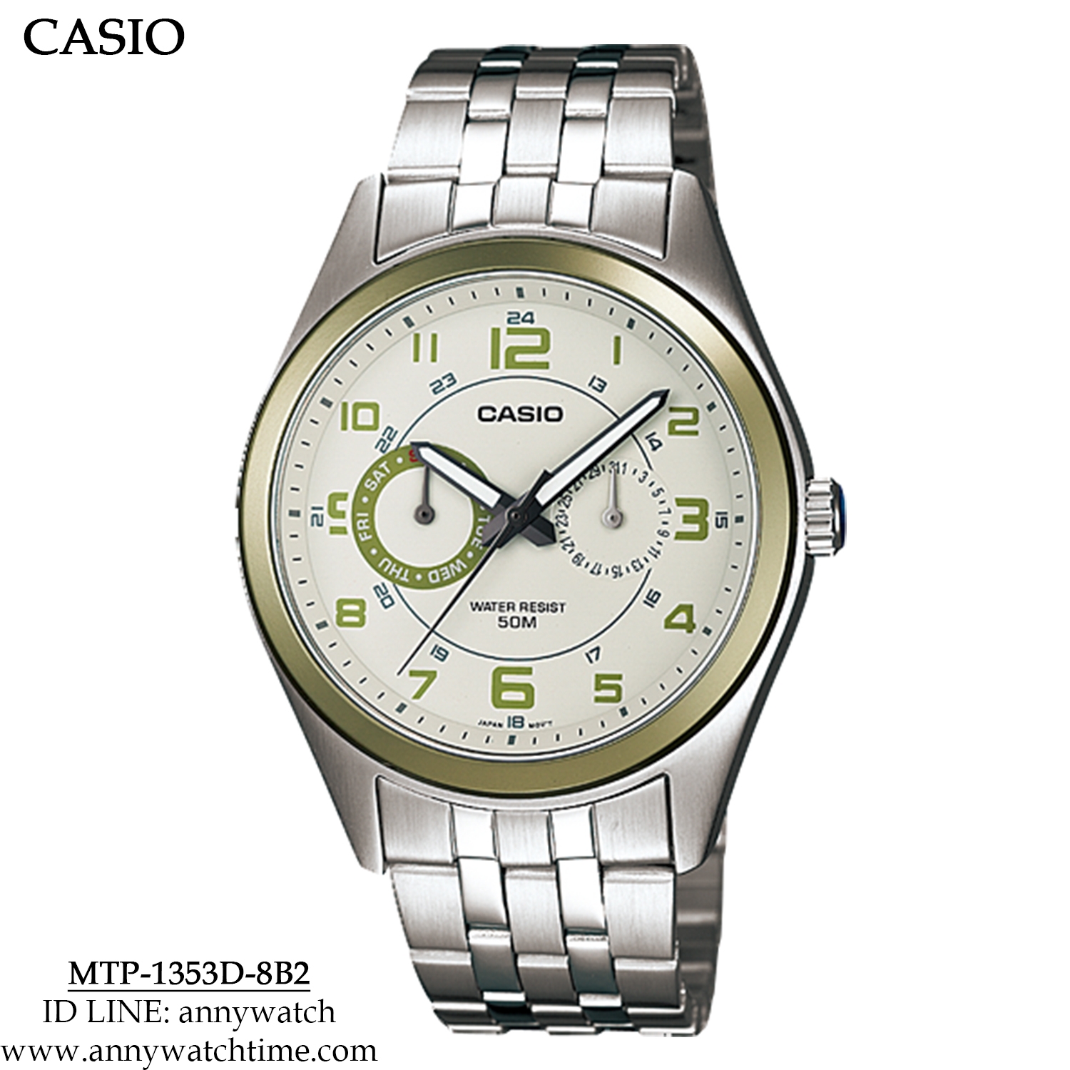 CASIO MTP-1353D-8B2