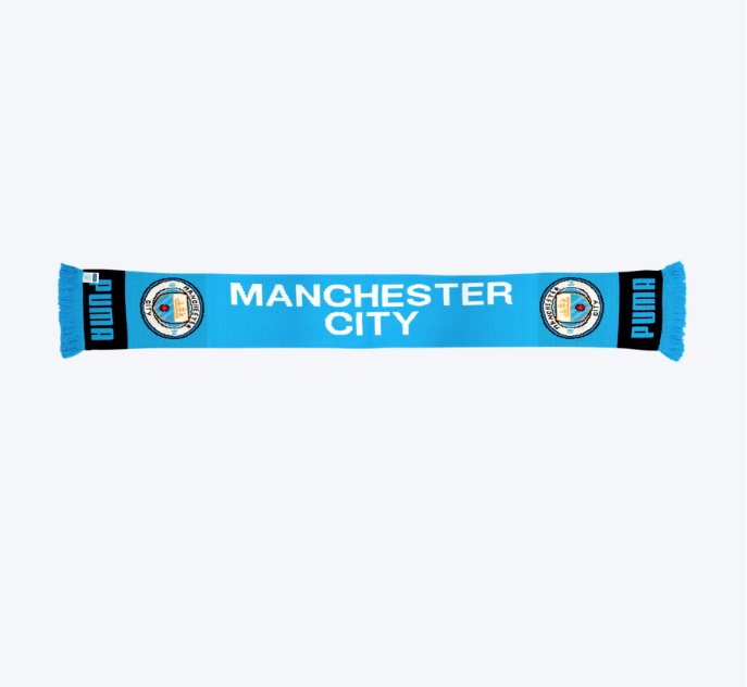 ผ้าพันคอแมนเชสเตอร์ ซิตี้ Club Crest ของแท้