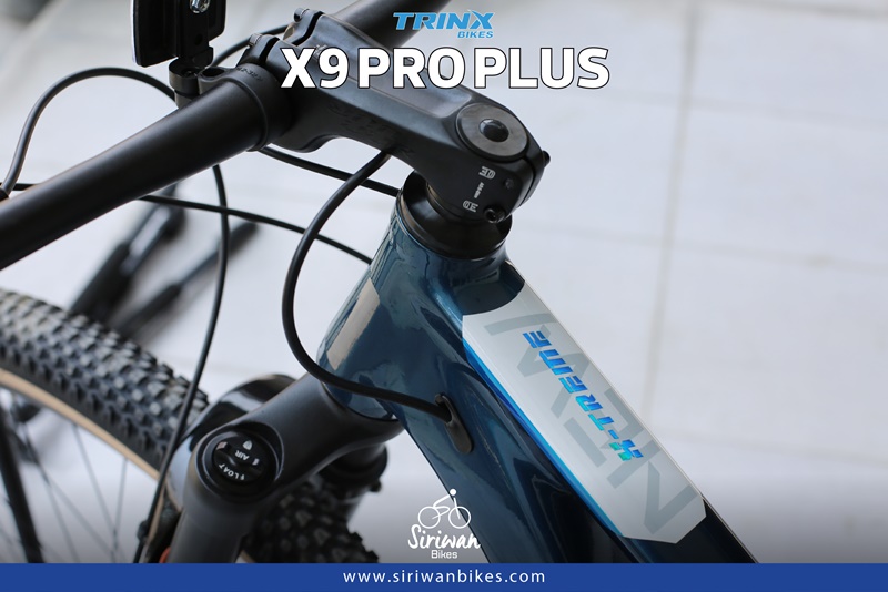 จักรยานเสือภูเขา TRINX X9 PRO PLUS | เฟรมอลูมิเนียม | วงล้อ 29 นิ้ว | SHIMANO SLX 12 สปีด | BOOST 12x148mm
