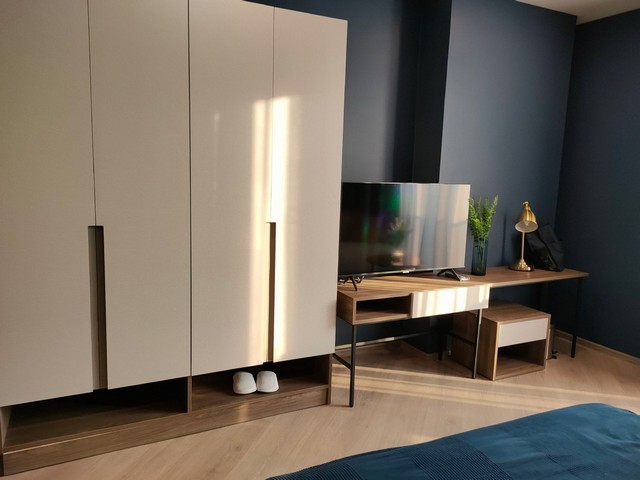 ให้เช่าคอนโด เดอะ เบส สะพานใหม่ 28.21 ตรม.ห้องใหม่ แต่งครบ เครื่องใช้ไฟฟ้าครบ ติด BTS สายหยุด