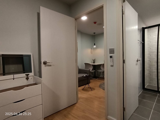 ให้เช่าคอนโดแอทโมซ คาแนล รังสิต ตึกC 29 ตร.ม.วิวสระ เฟอร์ครบ มีเครื่องซักผ้า ใกล้ฟิวเจอร์ พาร์ค