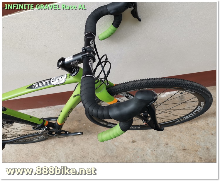 จักรยานเสือหมอบทางฝุ่น INFINITE GRAVEL Race AL เฟรมอลู 18 สปีด Sora 700C, 2022