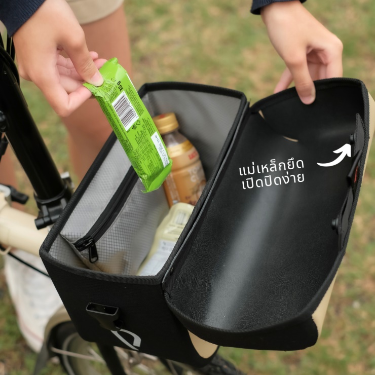 VINCITA X-COOPER / COOPER WATER RESISTANT FRONT BAG BLACK