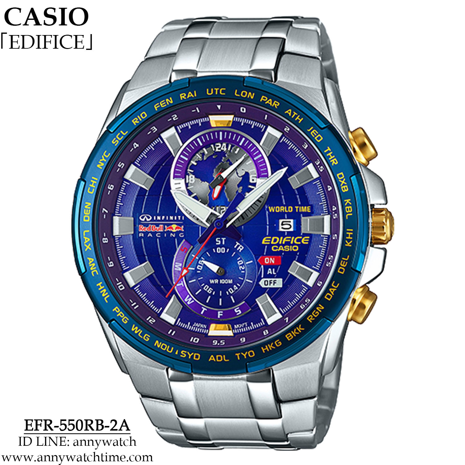 EDIFICE EFR-550RB-2A