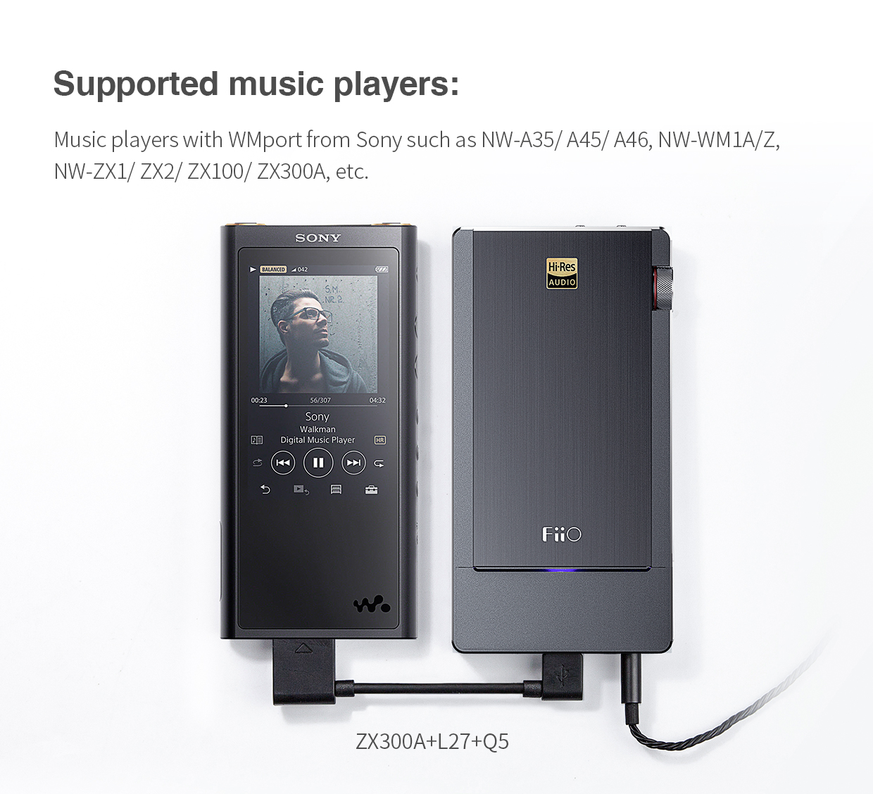 ขาย FiiO L27 สาย WMport to Micro USB Digital Audio
