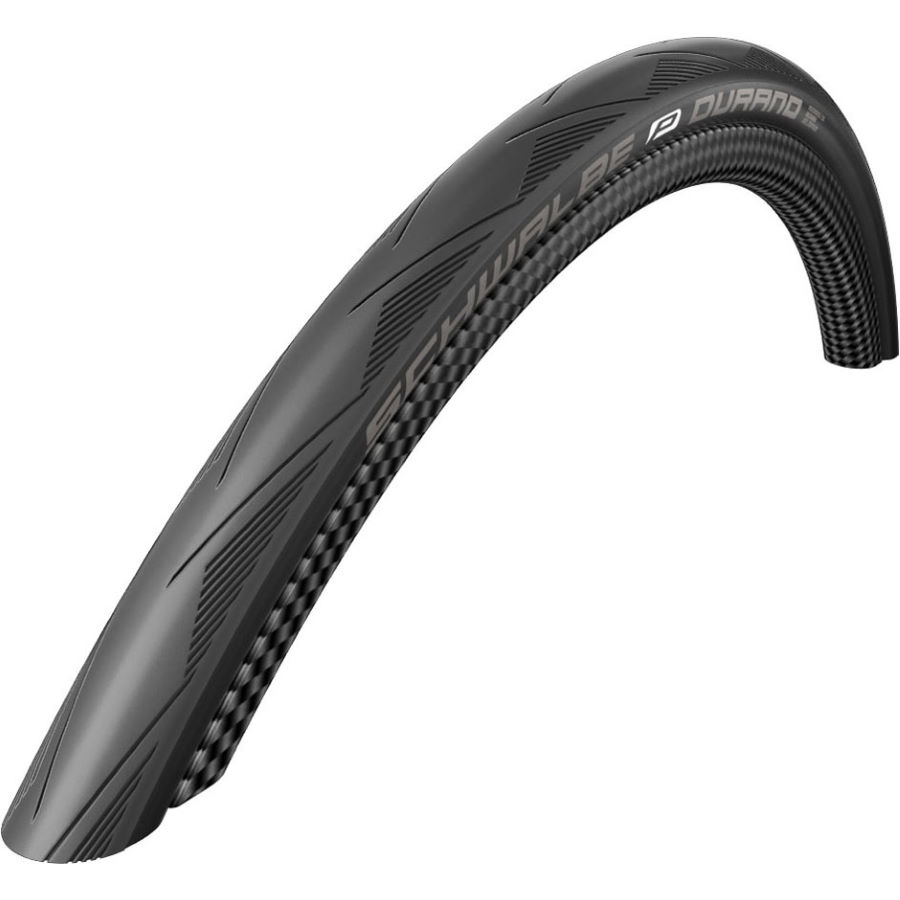 SCHWALBE ยางนอกถนนรุ่น DURANO, ขอบพับ, 700X23C,700x25C, สีดำ