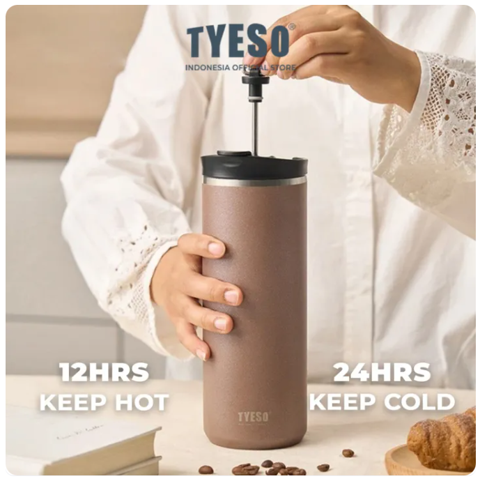 กระบอกสแตนเลส Tyeso รุ่น TS-8894 ขนาด 24FL.OZ/710 ml