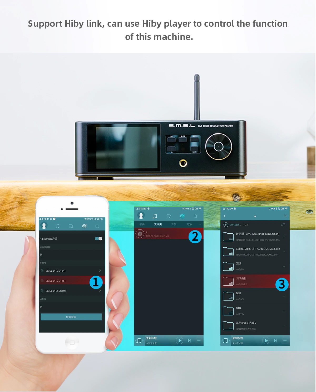 ขาย SMSL DP5 DAP ตั้งโต๊ะระดับ Hi-Res รองรับ MQA ประกันศูนย์ไทย