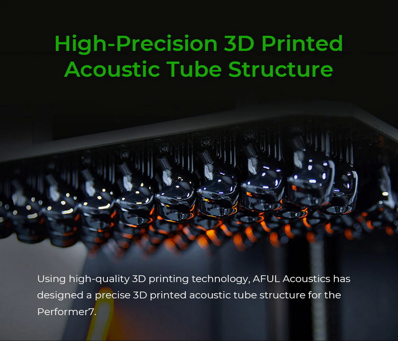 AFUL Performer 5+2 หูฟัง IEMs 7 ไดรเวอร์ 2DD+4BA+1Planar สายชุบเงินถัก8 ประกันศูนย์ไทย