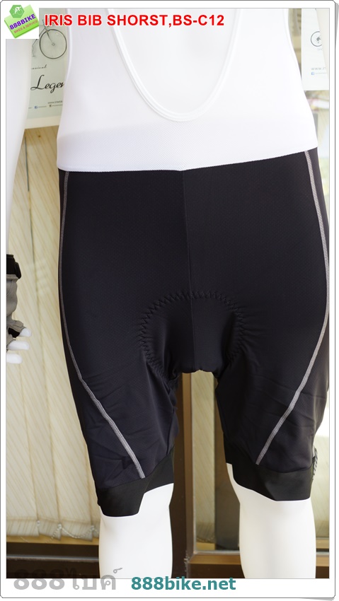 กางเกง IRIS BIB Cycling shorts ขาสั้นมีเอี้ยม, BS-C12 มีสินค้าไชส์ XL
