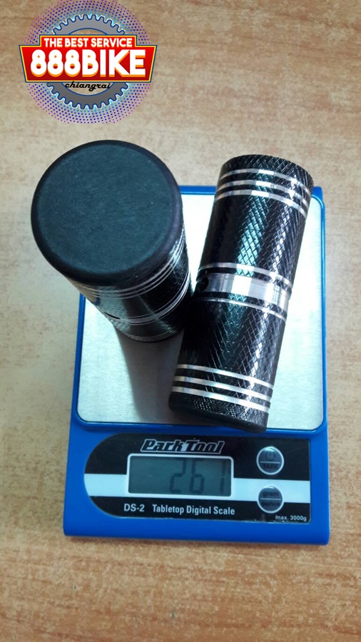 พักเท้าอลูมิเนียม BMX แกน 15 สีดำ