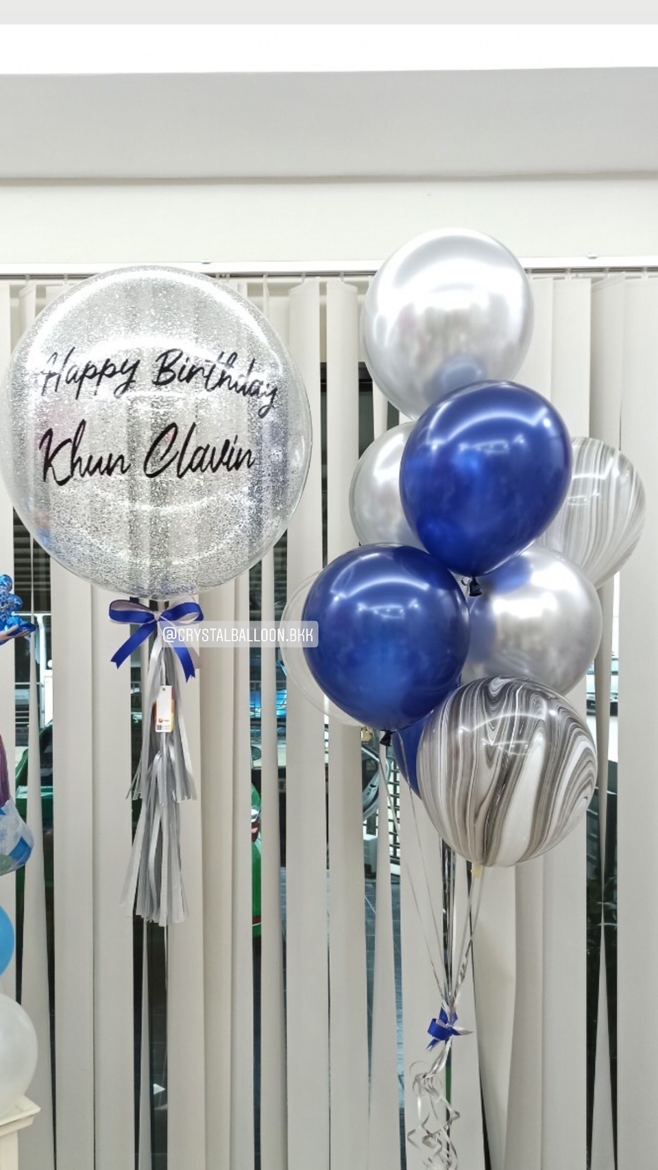 ลูกโป่ง วันเกิด Bubble ขนาด 36" สียอดนิยม สุดสุด พร้อม ช่อลูกโป่ง ช่อ 9 ลูก 1 ช่อ,ลูกโป่งลายหิน USA 2 ลูก พร้อมตกเเต่ง สามารถเปลี่ยนสีลูกโป่ง/เปลี่ยนข้อความ/เปลี่ยนขนาดได้