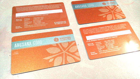 รับทำ Pvc Platinum Card ทำบัตรพื้นประกายเงิน