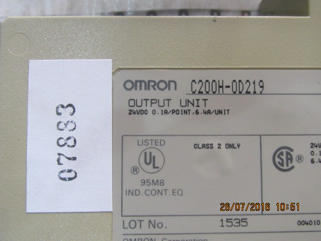 PLC “ OMRON ” รุ่น C200H-OD219