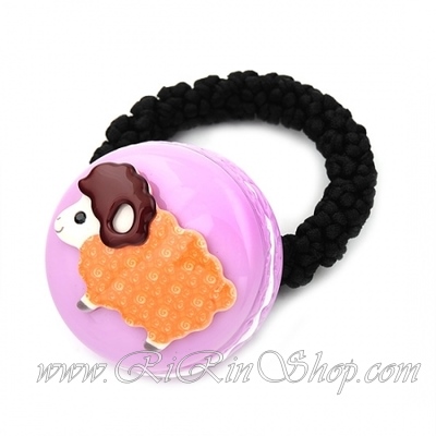 Aznavour ยางรัดผมเซลลูโลสมาการองแกะน้อยน่ารัก (Orange) ลด 30%