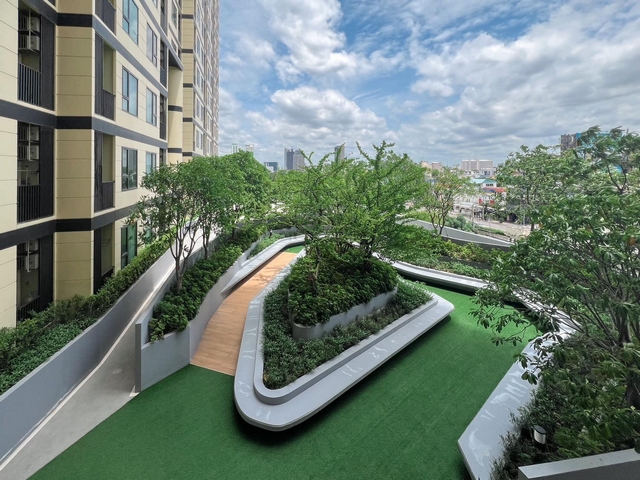 ให้เช่าคอนโดชีวาทัย เกษตร-นวมินทร์ ชั้น6 ขนาด 25 ตร.ม.วิวสวน เฟอร์ครบ มีเครื่องซักผ้า ใกล้เกษตร ใกล้ BTS