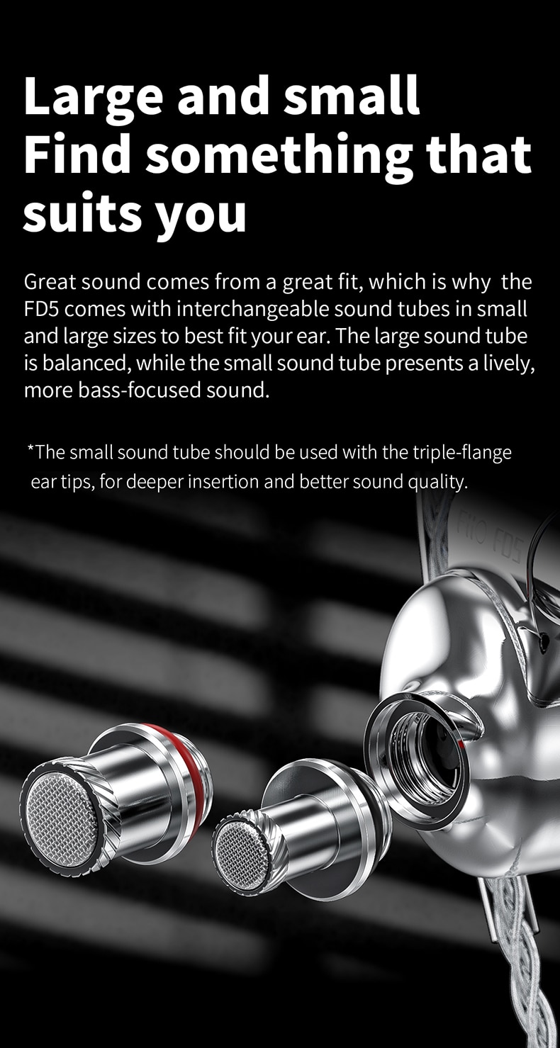 ขาย FiiO FD5 หูฟัง IEM ระดับเรือธง Diaphragm เคลือบ Beryllium