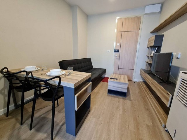 ให้เช่าคอนโด เดอะคิวบ์ พลัส พหลโยธิน 56 ตึกB 28 ตรม.ห้องใหม่ วิวสวน มีเครื่องซักผ้า ใกล้รถไฟฟ้า