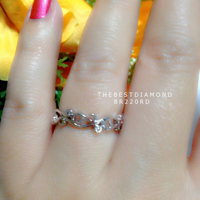BR220RD=== แหวนเถาวัลย์เลื้อย น่ารักๆมากๆๆๆ ใส่ติดนิ้ว ได้เลยค่ะ งานอ่อนช้อย สวยงาม ไม่เวอร์ แต่ดูดี