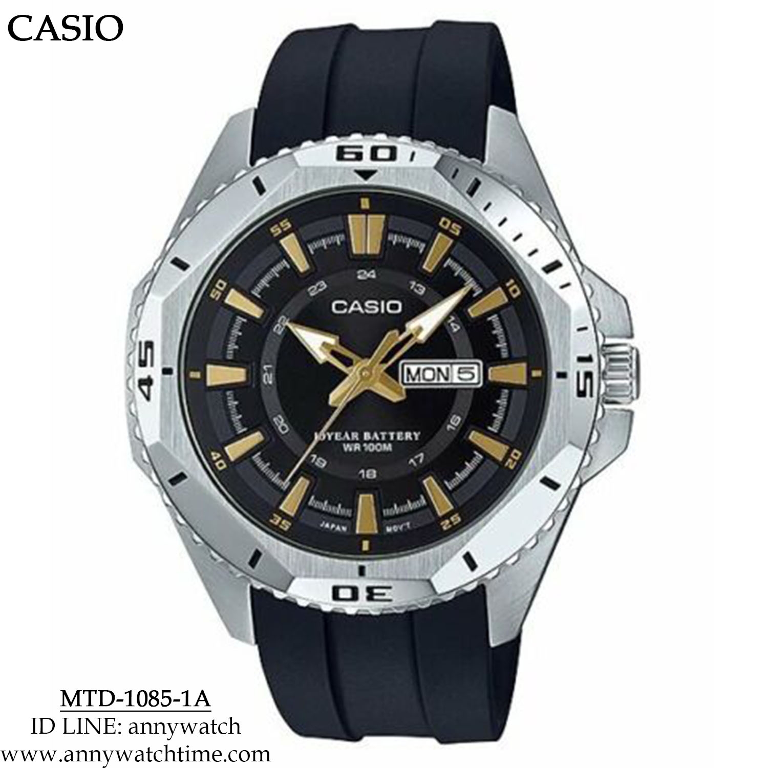 CASIO MTD-1085-1A