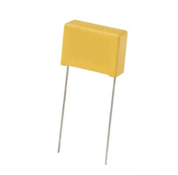 ฟิล์มคาปาซิเตอร์ Metallized Polyester Film 0.047uF 275Vac ±10% 85°C ระยะห่างขา 15.0mm