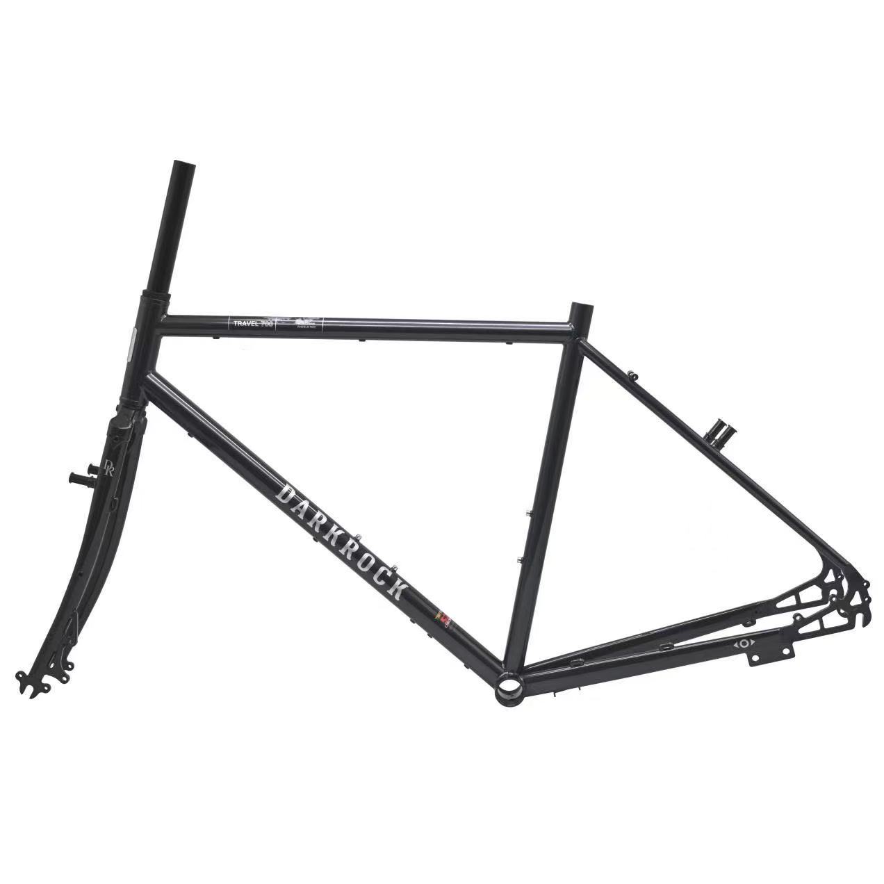DARKROCK Super Travel 700C Gravel Frameset | เฟรมเหล็ก CR-MO 4130 สำหรับเดินทางไกล