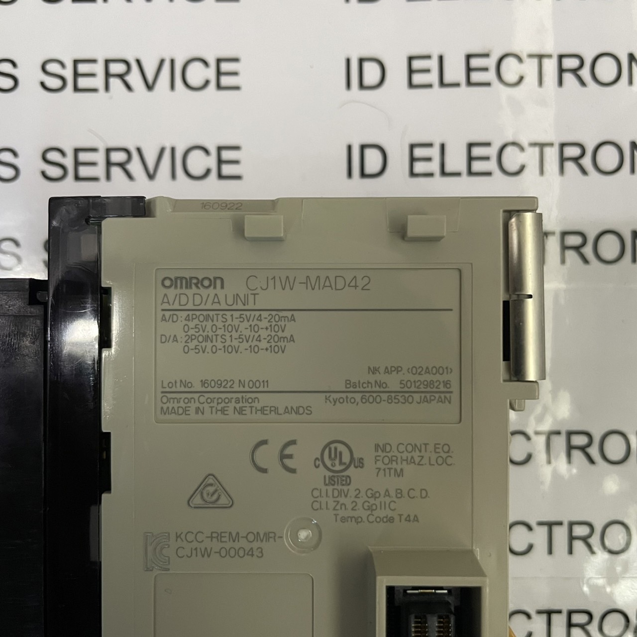 CJ1W-MAD42 PLC " OMRON "