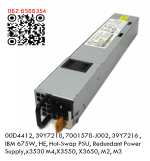 46M1075,IBM 675W,Redundant Power Supply