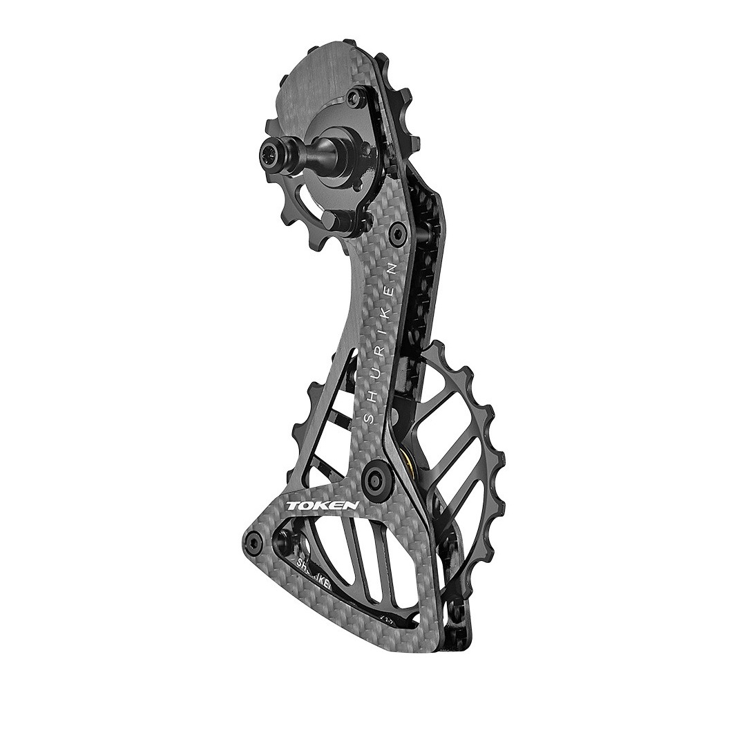 ตีนผีแต่ง TOKEN TK1739S2-TBT ลูกรอกตีนผี SHIMANO 12sp ลูกปืนเซรามิค คาร์บอน 13-19T