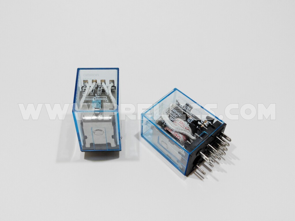 Relay Omron MY4 Coil 220VAC 4C 5A