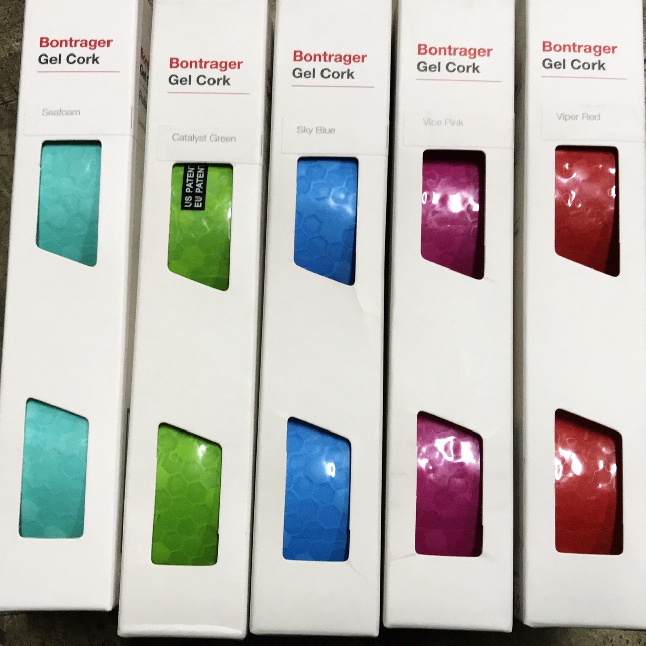 ผ้าพันแฮนด์ Bontrager Gel Cork Handlebar tape ลายรังผึ้ง