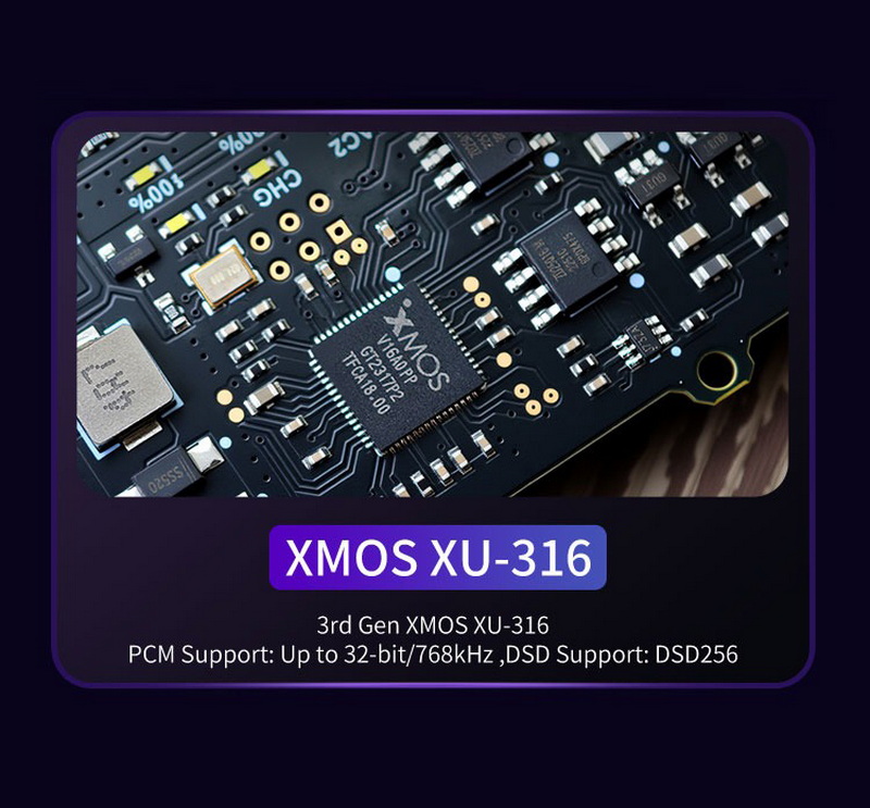 SMSL DS20 DAC/AMP พกพา ชิป CS43131 x4 รองรับ MQA, Hi-Res ประกันศูนย์ไทย