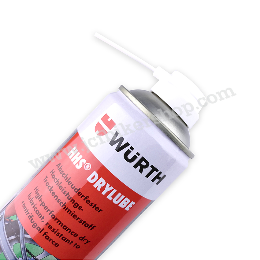 สเปรย์จารบีฉีดโซ่แบบแห้งฝุ่นไม่เกาะ ใช้หล่อลื่นโซ่WURTH HHS® DRYLUBEของแท้ราคาถูก(พร้อมส่งทันใจ2วันถึง)