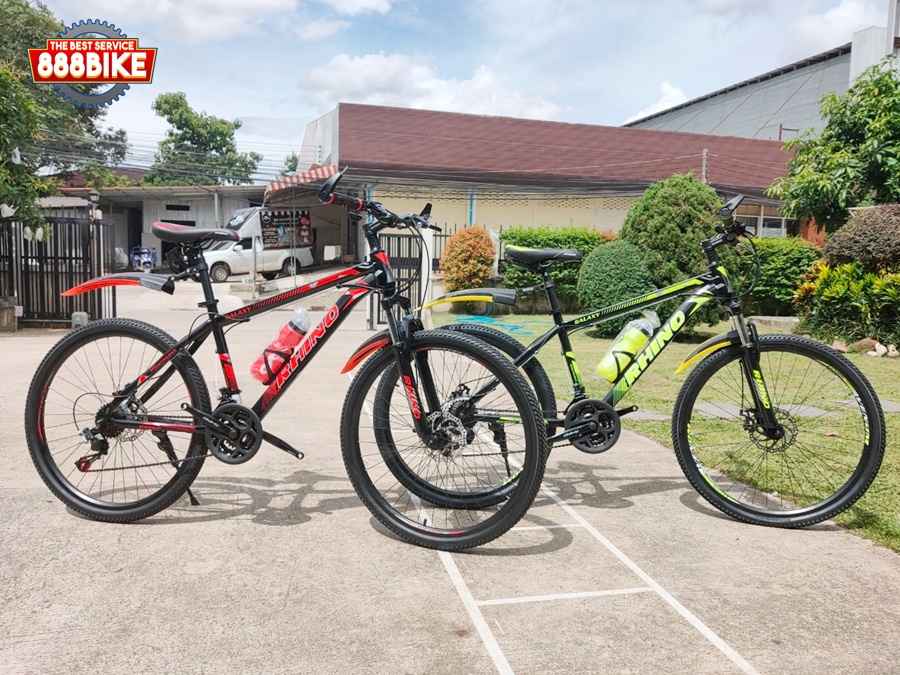 จักรยานเสือภูเขา RHINO X5 เกียร์ Shimano Tourney TZ 21 สปีด ล้อ26นิ้ว เฟรมเหล็ก