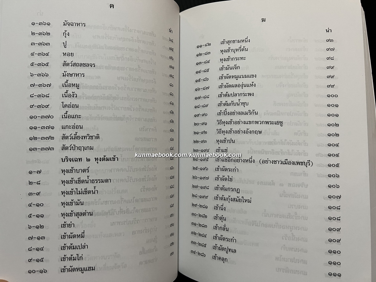 ตำราแม่ครัวหัวป่าก์ โดย ท่านผู้หญิงเปลี่ยน ภาสกรวงษ์