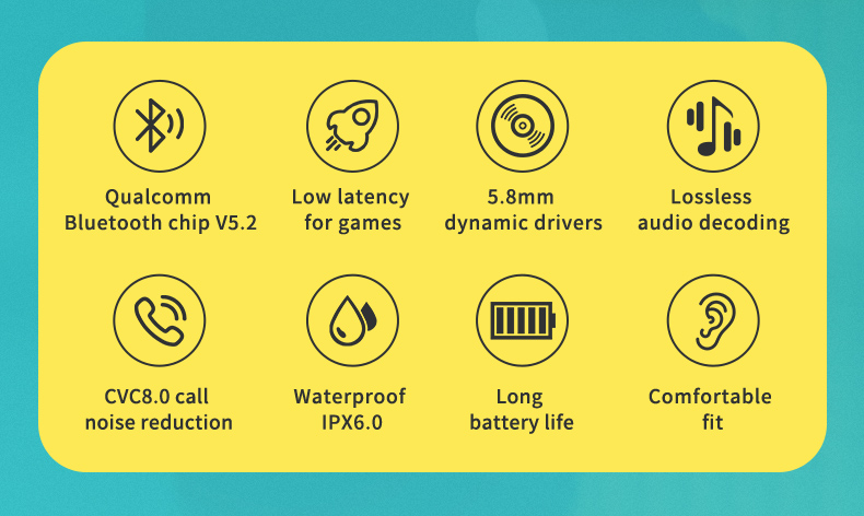 ขาย Soundmagic T60BT หูฟัง TWS Bluetooth5.2 ประกันศูนย์ไทย