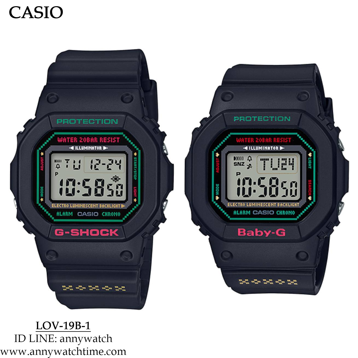 CASIO LOV-19B-1