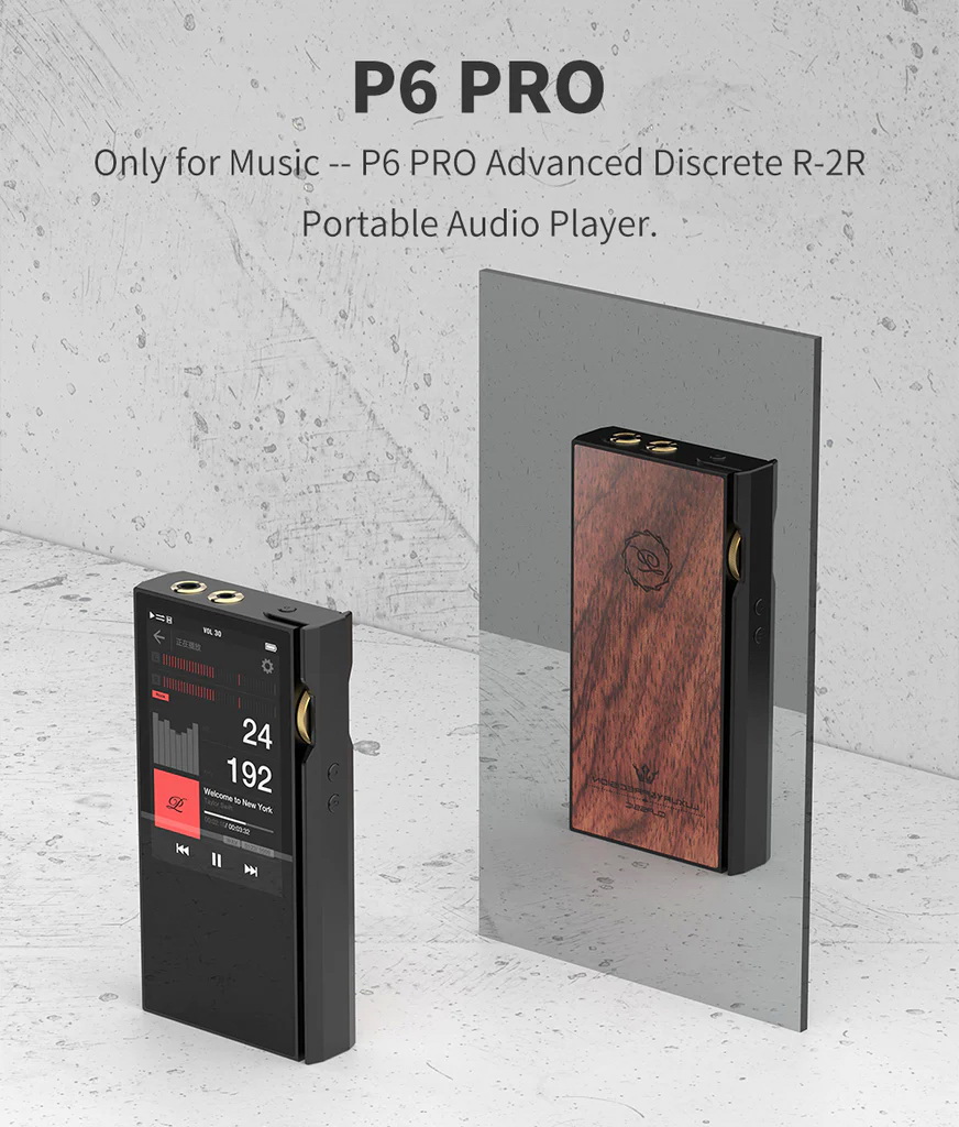 Luxury & Precision P6 Pro DAP เครื่องเล่นพกพาแบบ Discrete R-2R ขั้นสูง ประกันศูนย์ไทย
