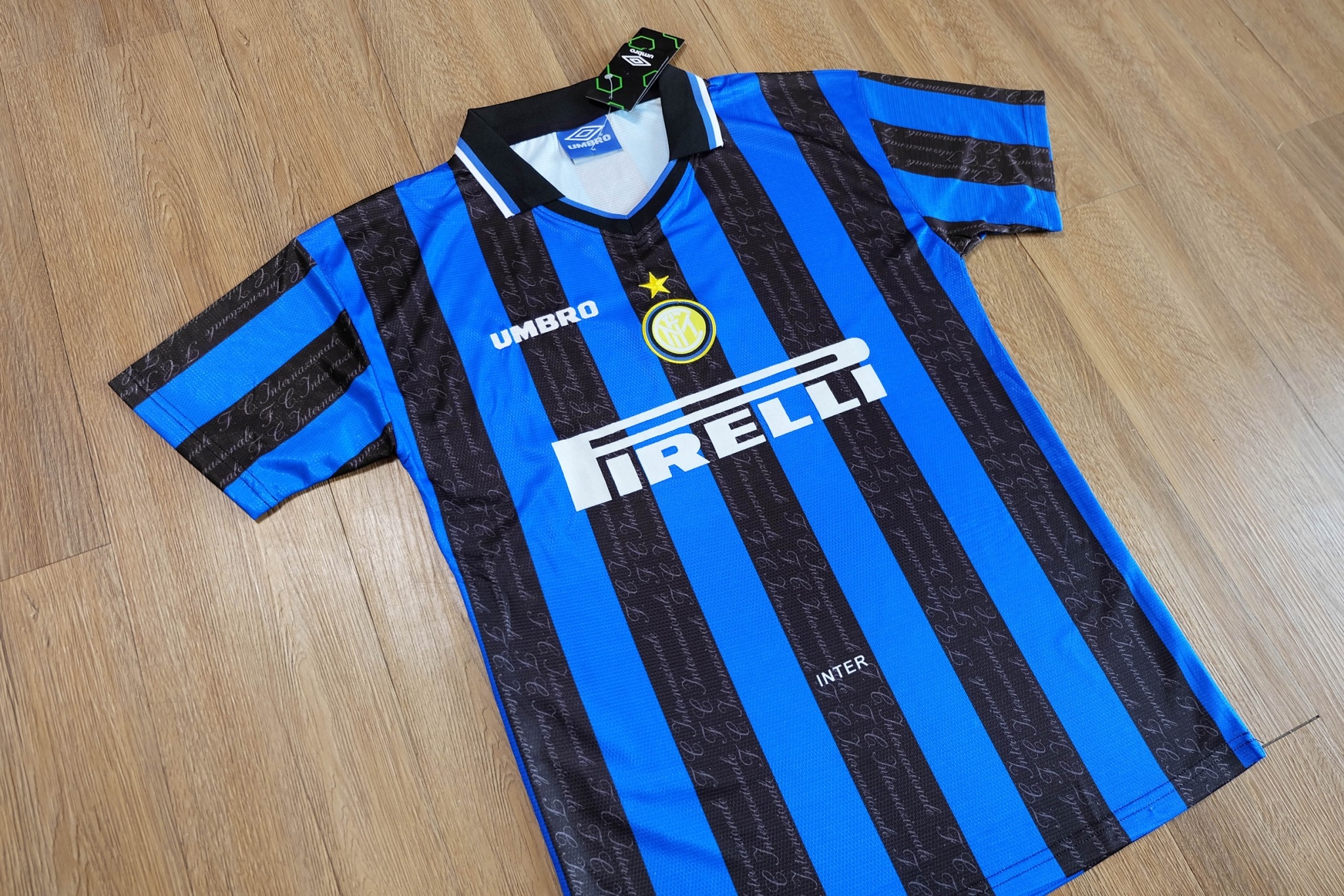 Inter Milan 1997/98 Home Retro Jersey เสื้อบอลย้อนยุคอินเตอร์มิลาน PIRELLI